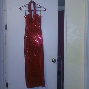 BEAUTIFUL RED DANCE DRESS SZ.3/4